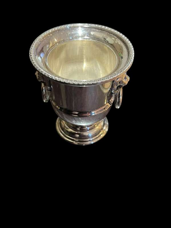Toothpick holder silver plated each