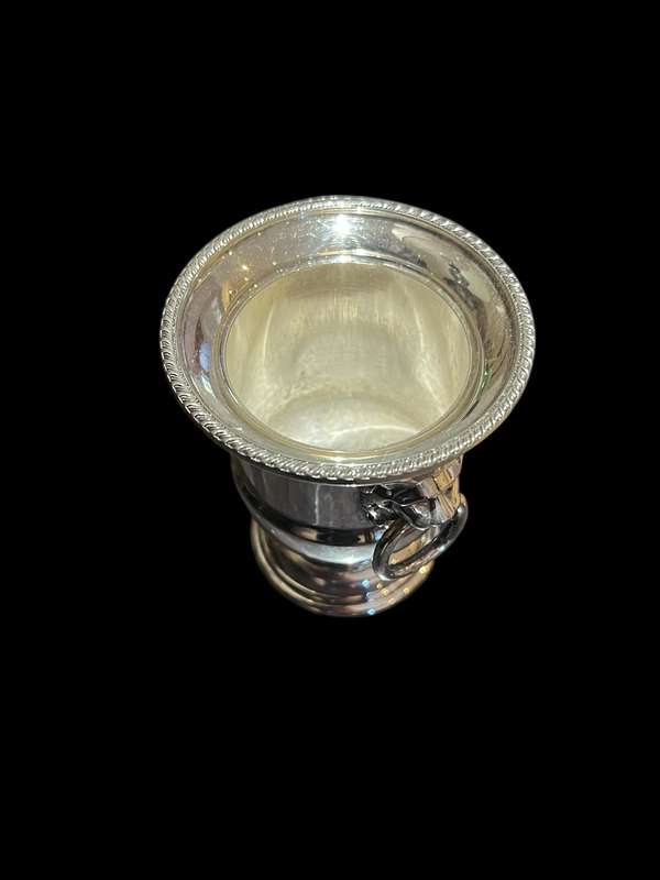 Toothpick holder silver plated each
