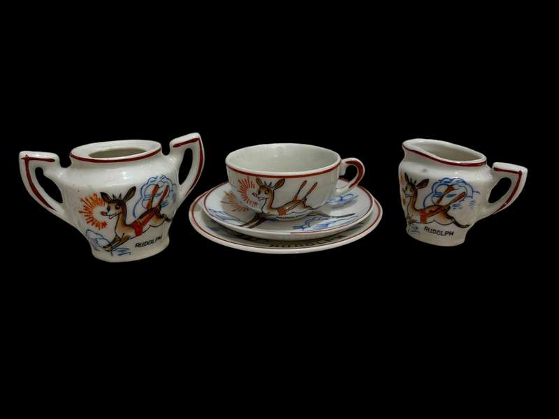 Ornament teaset miniature