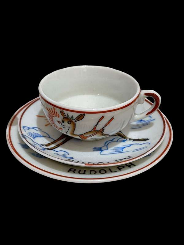 Ornament teaset miniature