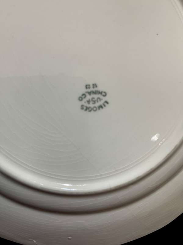 Plate Limoges