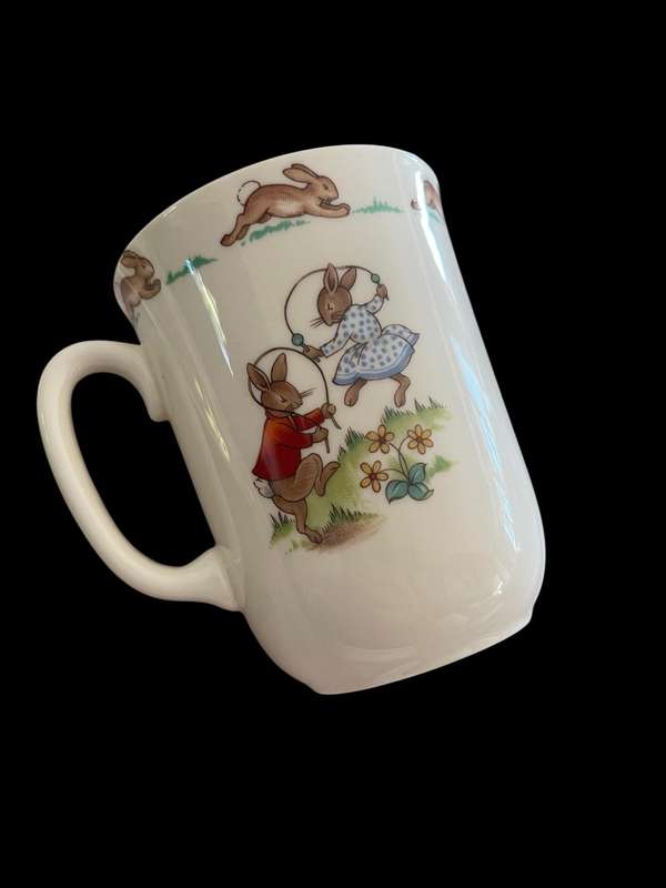Mug saucer Royal Doulton Bunnykins