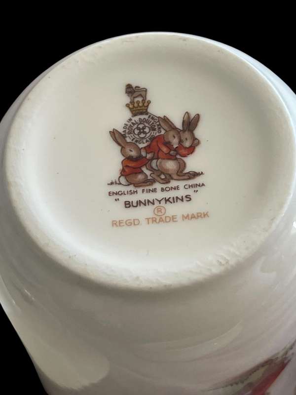 Mug saucer Royal Doulton Bunnykins