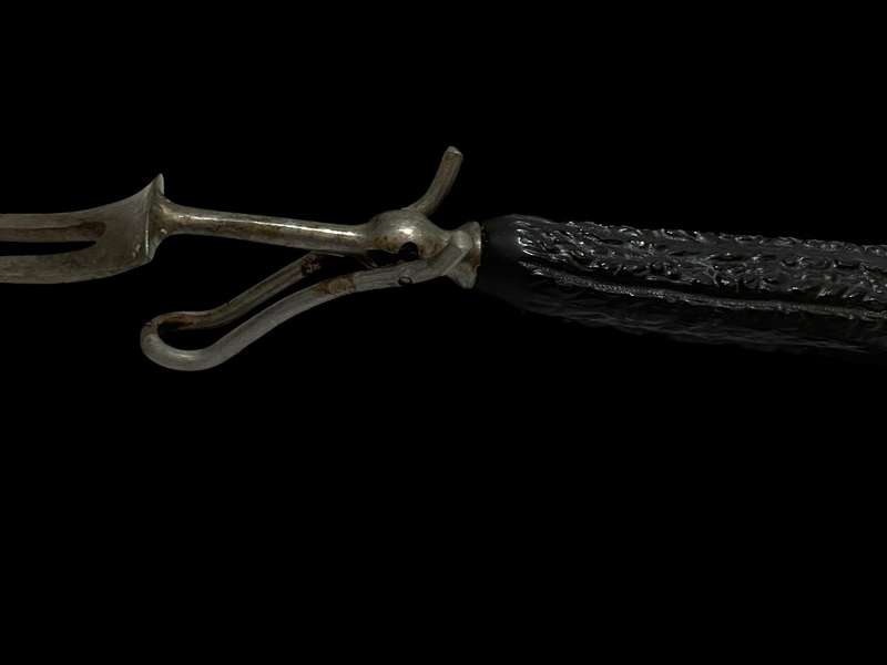 Carving set horn/bone handled