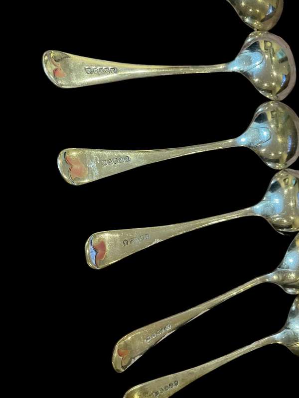 Soup spoons x6(NR12)