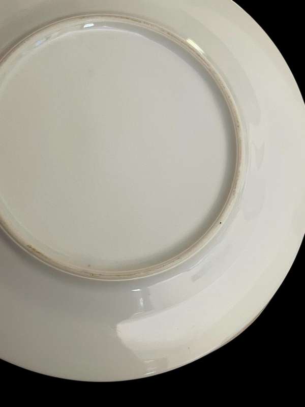 Cake/side plate lustreware