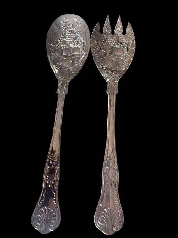 Salad servers kings pattern(NR12)