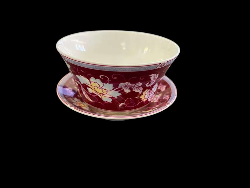 Bowl lidded Oriental