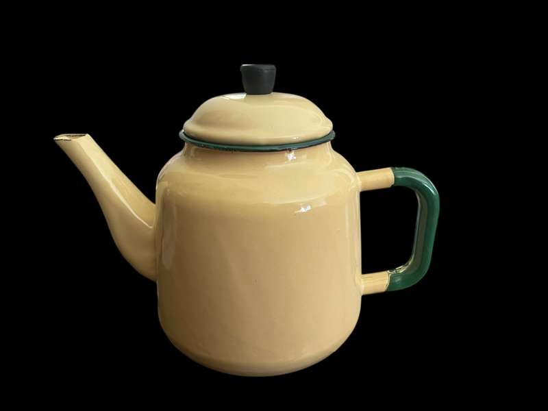 Coffee pot enamel vintage