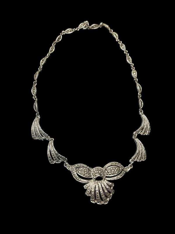 Necklace Marcasite vintage