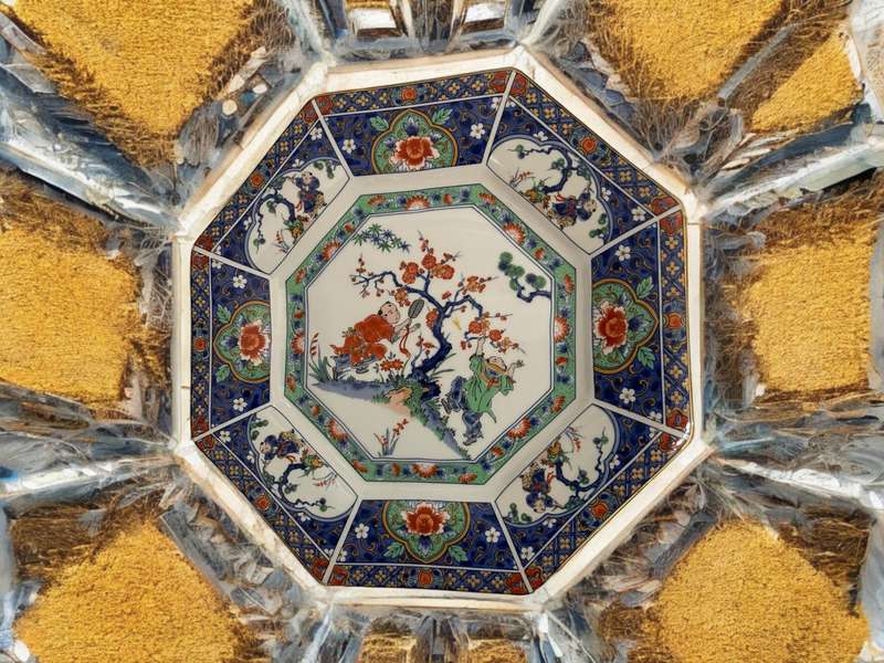 Plate Imari large(Nr1)