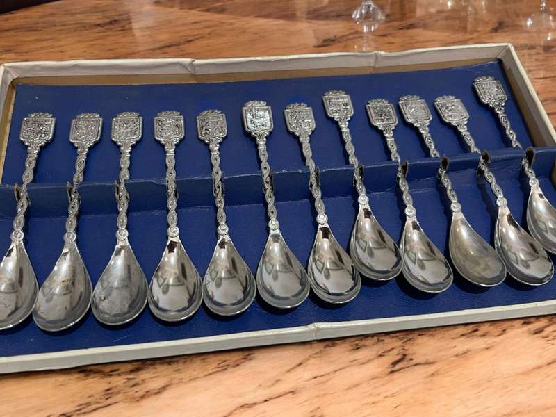 Teaspoons Netherlands 12 provinces