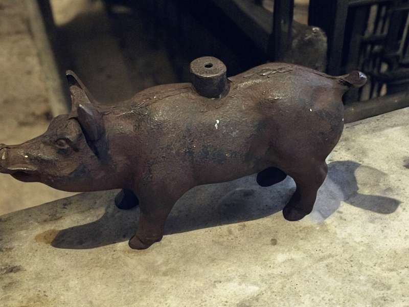 Door stop antique