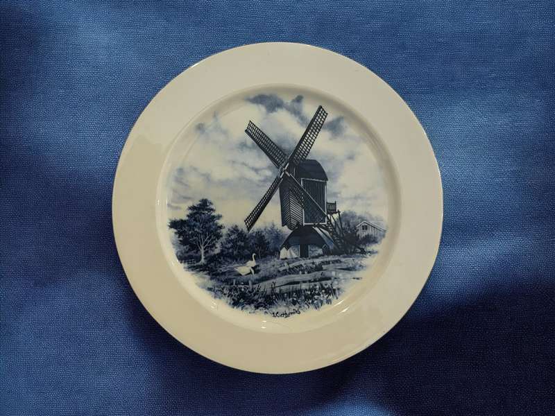 Plate Delft style