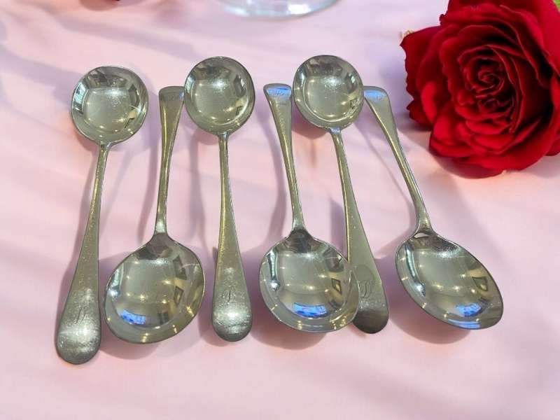 Soup spoons x6(nr10)