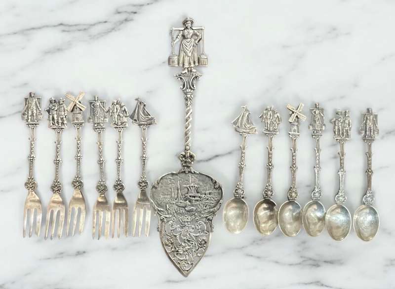 Cake forks teaspoons cake lift Dutch(NR3)