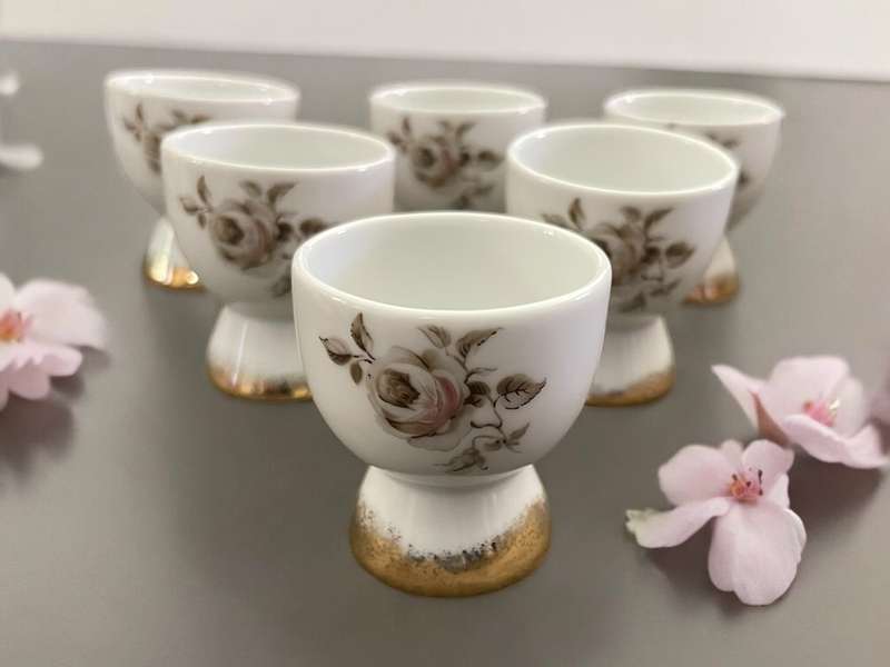 Egg cups Westminster porcelain