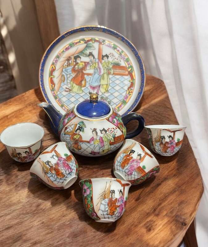 Teaset Oriental miniature