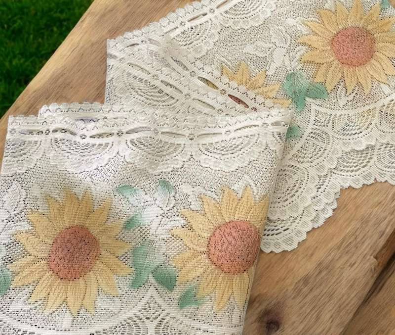 Curtain frill sunflowers(NR5)