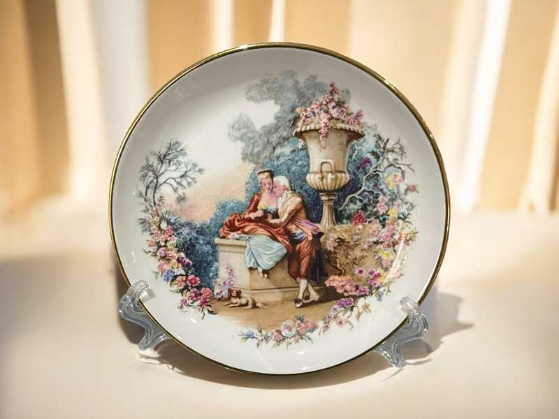 Plates display each