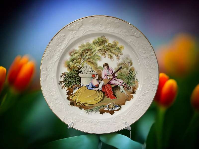 Plates display each