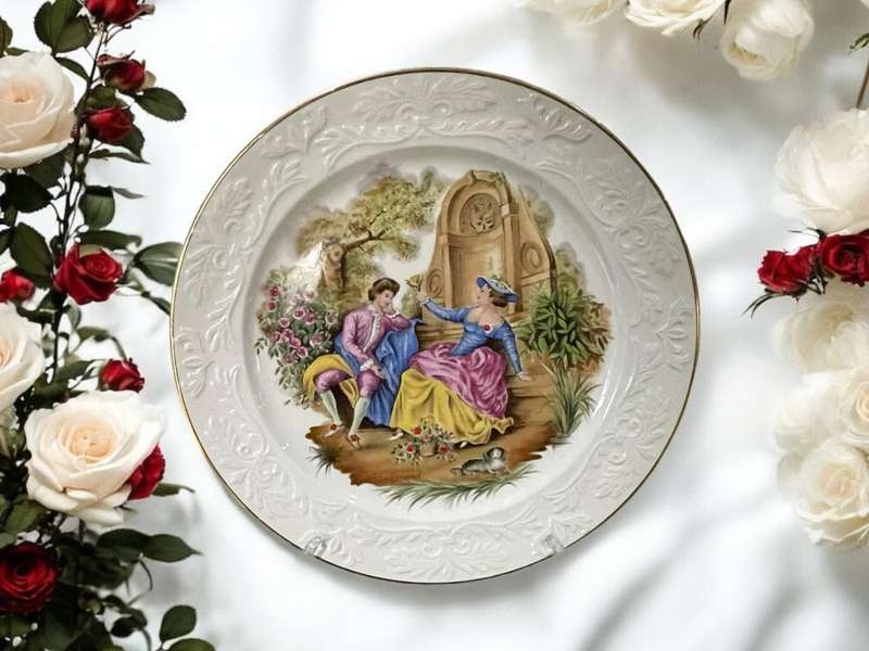 Plates display each