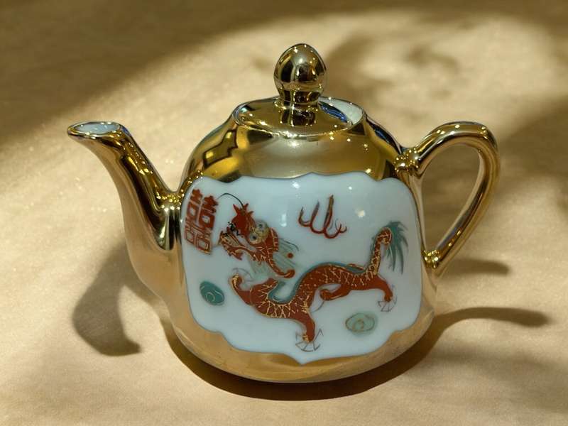 Ornament teapot miniature