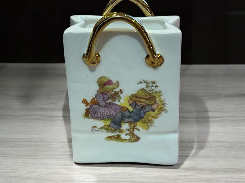 Ornament shopping bag miniature