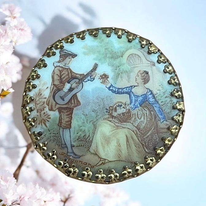Brooch Limoges
