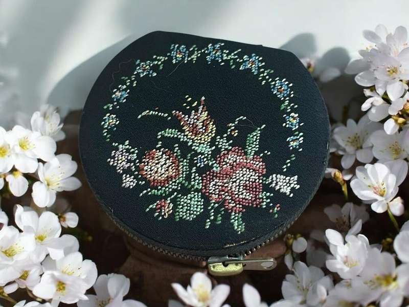 Compact mirror/powder