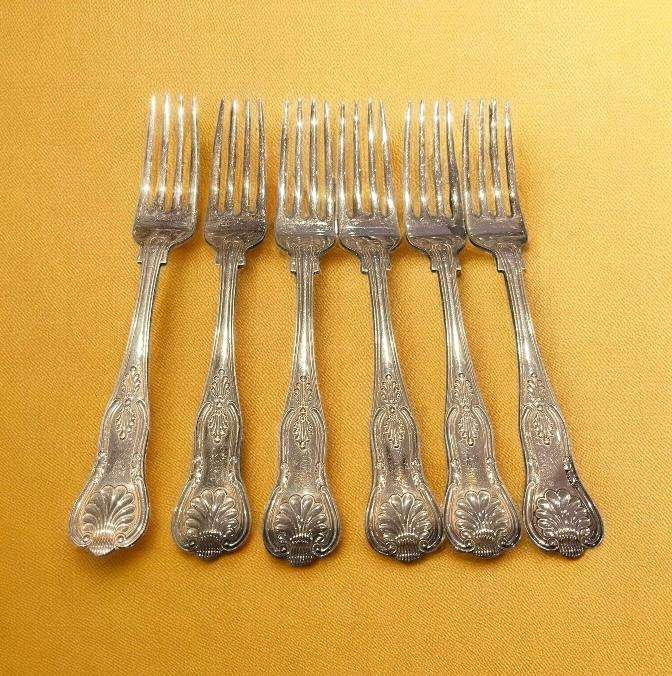Dinner Forks Kings pattern x6