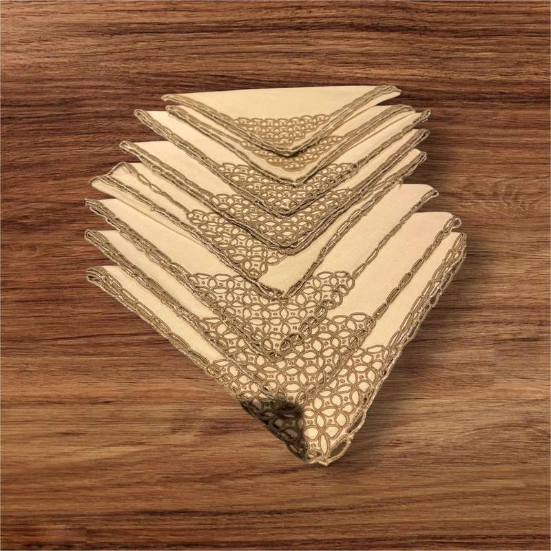 Napkins x8 vintage(B)