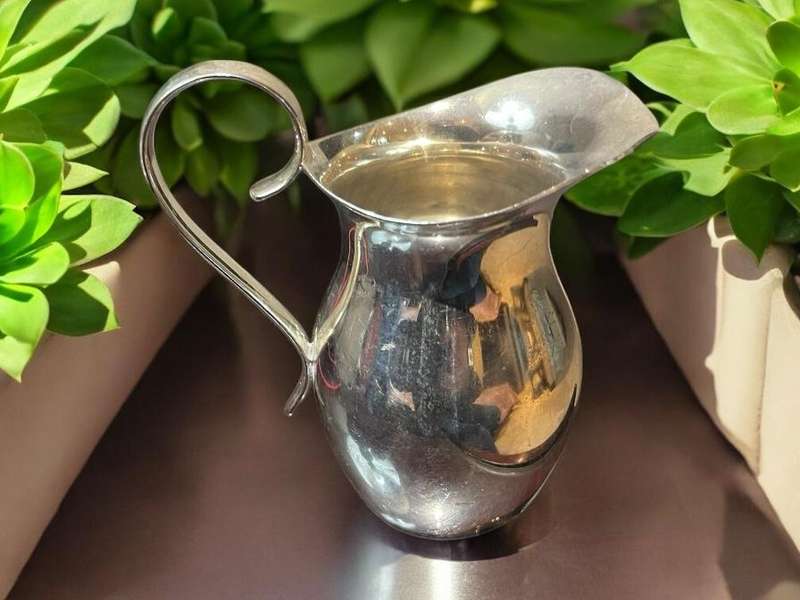 Creamer/milk jug silver plated(NR7)