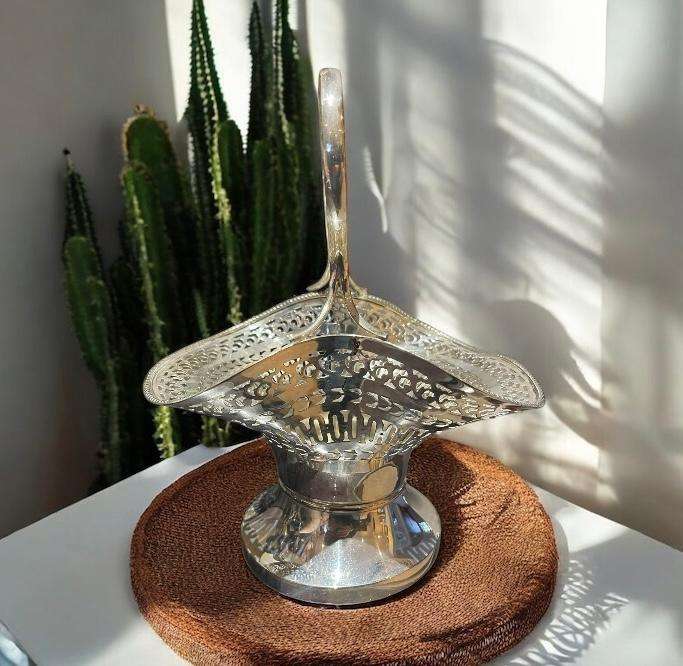 Basket silver plated