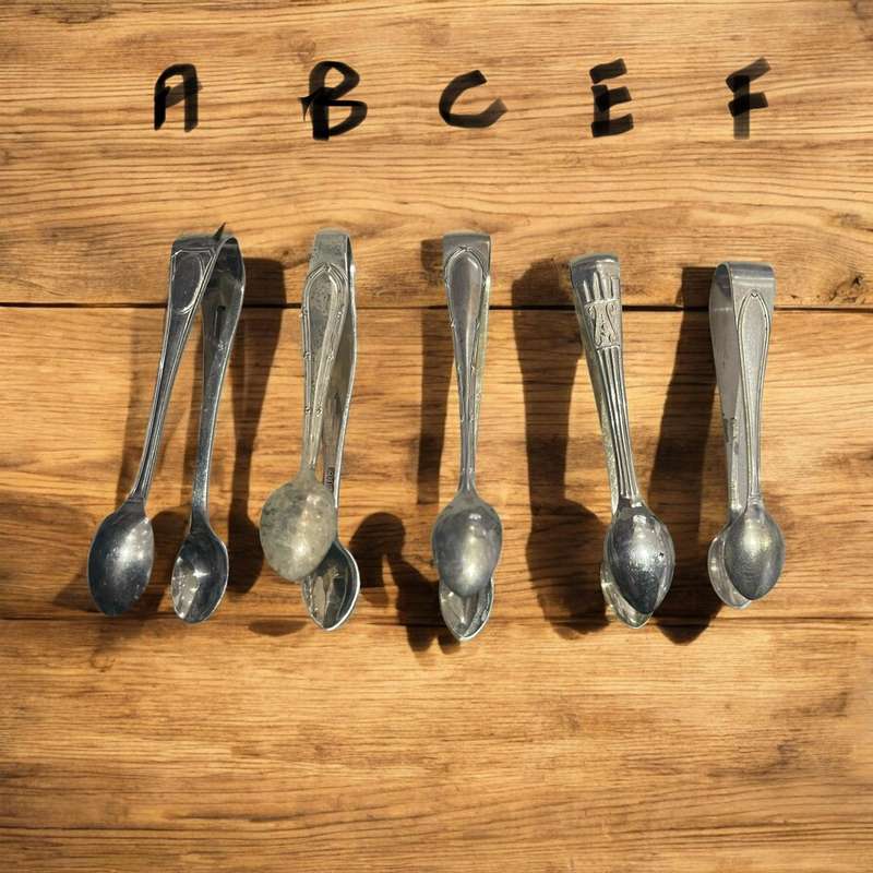 Food/sugar tongs each(A-F)