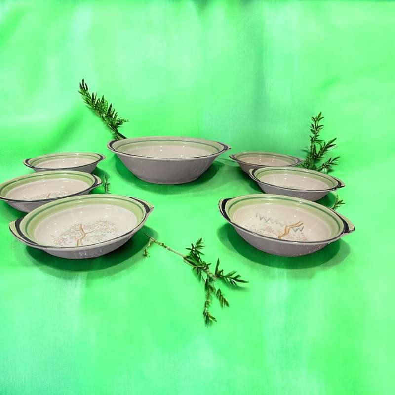 Dessert set art nouveau