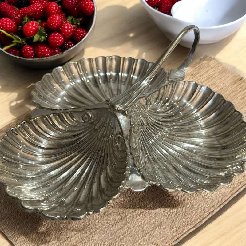 Bowl/ snack dish silver plated