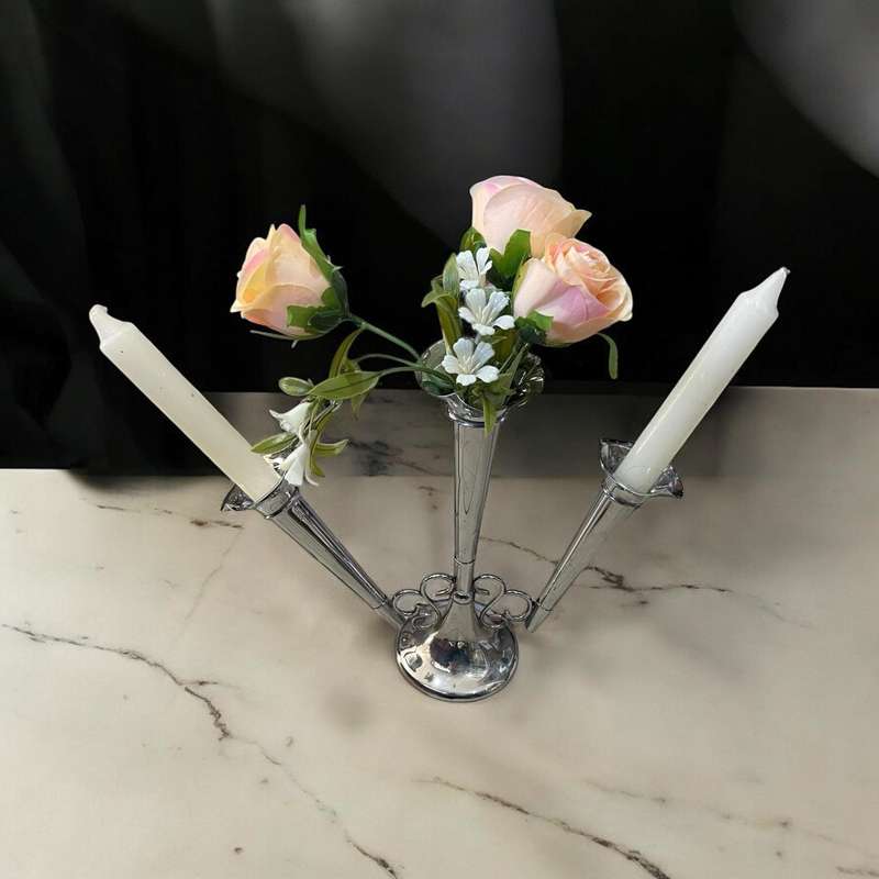Epergne candle holder