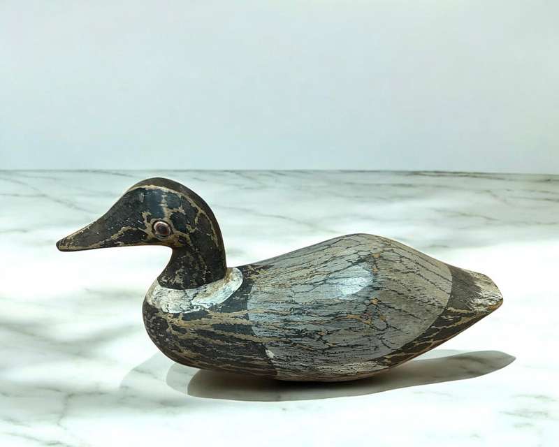 Ornament duck wood