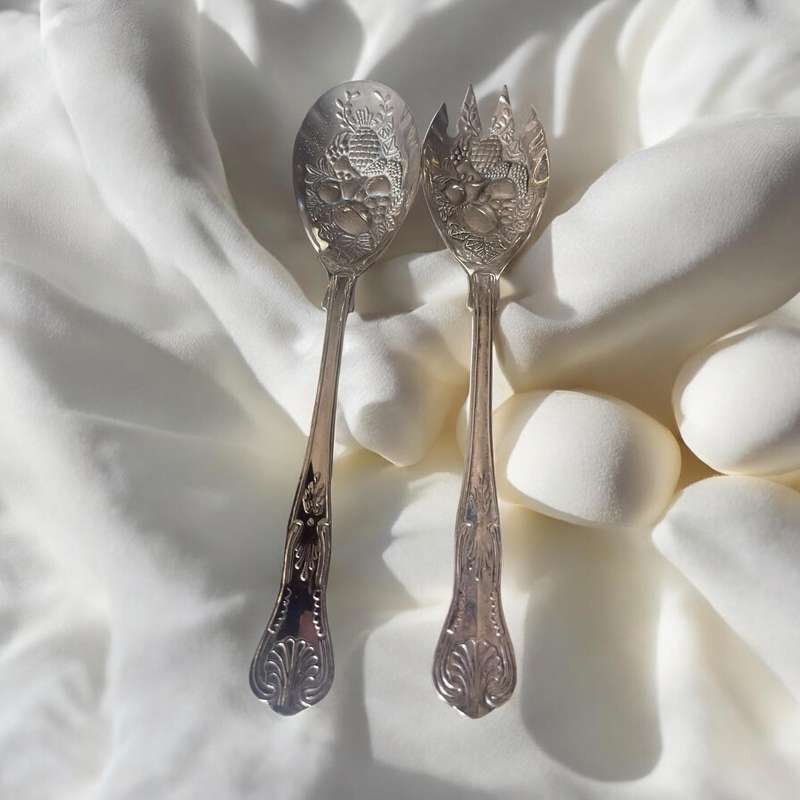 Salad servers kings pattern(NR12)