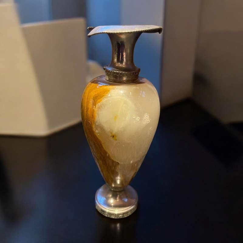Ornament vase marble
