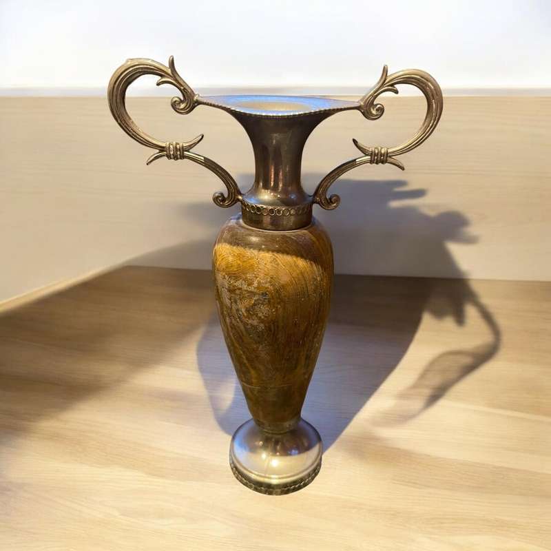 Ornament vase marble