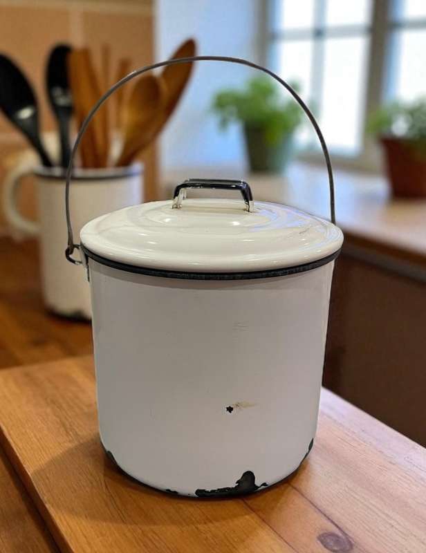 Billy can enamel