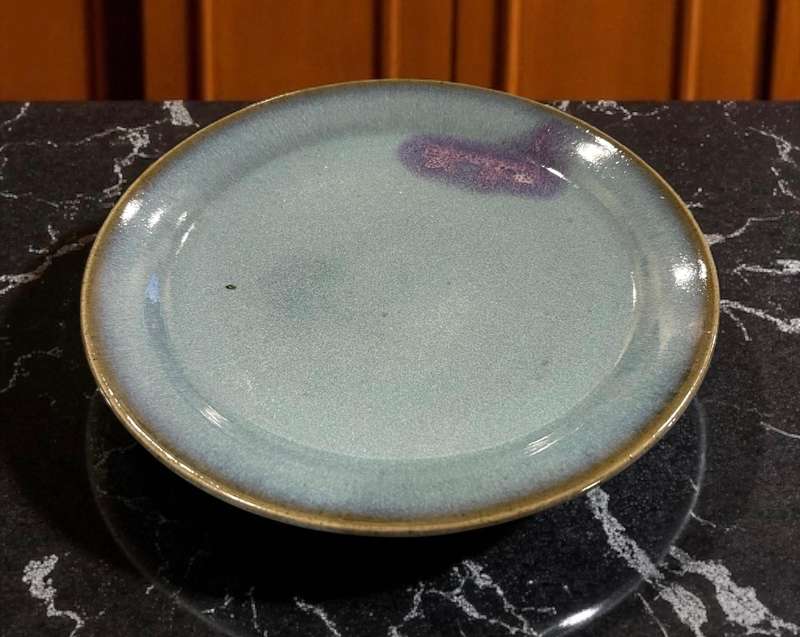 Cake platter/stand pottery
