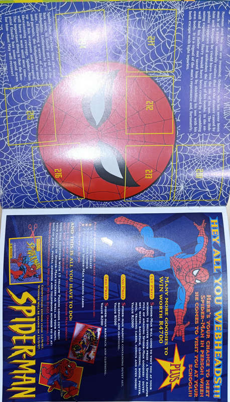 Panini Spider-man Sticker Album plus 50 Sticker Packs