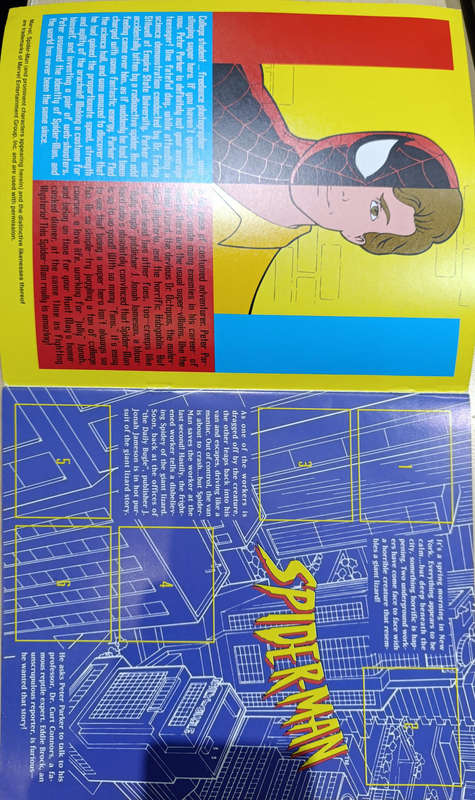 Panini Spider-man Sticker Album plus 50 Sticker Packs