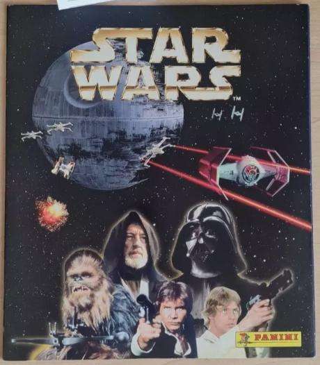 Panini Disney Star Wars Sticker Album plus 25 Sticker Packs