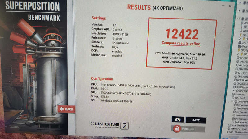 EVGA FTW3 ULTRA RTX 3070 Ti