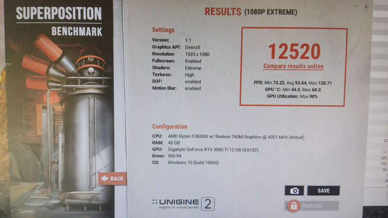 AORUS XTREME RTX 3080 Ti 12gb