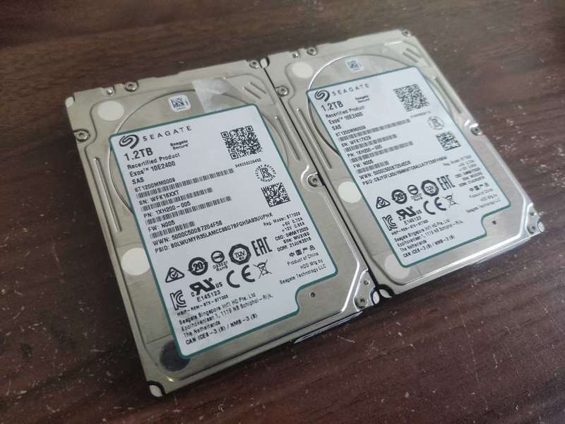 1.2TB SAS 2.5" Hard Drive - Seagate Recertified